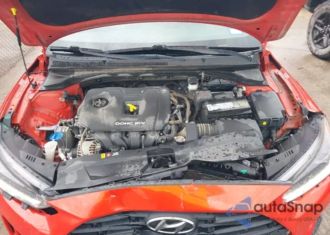 2020 Hyundai Veloster 2.0 Premium из США, поврежденный, VIN KMHTG6AF1LU021222